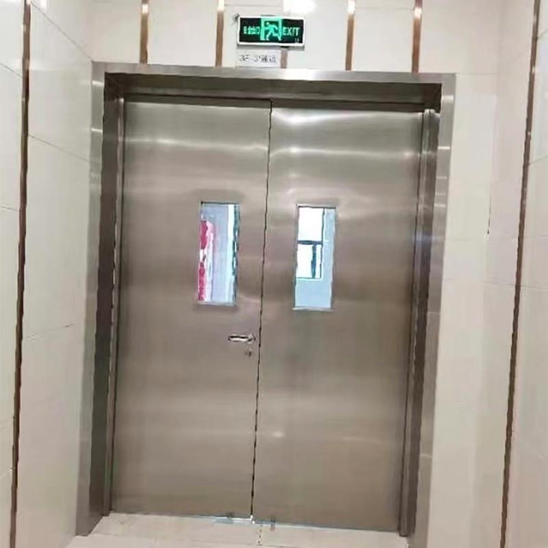 Commercial Fire-Rated Stainless Steel Door